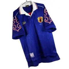 1998年 W杯 フランス 日本代表 炎 ユニフォーム　（ ホーム 半袖 ）