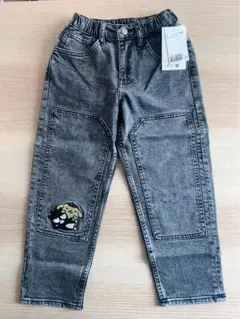 H&M 115㎝　サンリオ　アップリケデニム