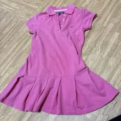 トミーヒルフィガー ポロドレス ピンク