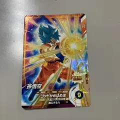 孫悟空 トレーディングカード　R SR 覚醒　ゴッドかめはめ波　9 適応する力