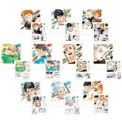 【最安】　ハイキュー‼︎ フォトカード&ステッカー　第二弾　フルセット　全10種