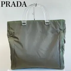 【極美品】PRADA プラダ B8167 テスートナイロン ハンドバッグ A4可
