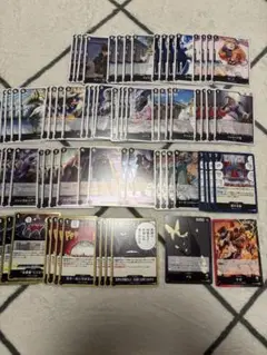 ワンピースカード　受け継がれる意思　R以下4コン　黒　イム　デッキパーツ