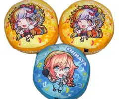 モンスターストライク クッション　3個セット　ラウンド1 限定