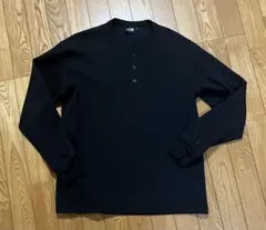 ★THE NORTH FACE ロングスリーブ ハニカム ヘンリー Tシャツ