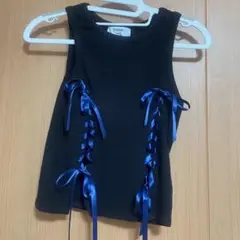 jouetie レースアップタンク