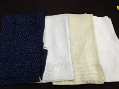 麻のお着物4枚