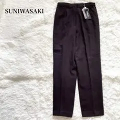 sun iwasaki ウールパンツ　LL　XL　ダークブラウン　裏地あり