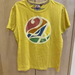 24SURF_ イエロー Tシャツ カラフルロゴ