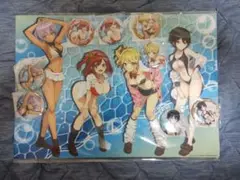 ドルフィンウェーブ　webくじ a3ビジュアルボード　集合　缶バッジコンプセット