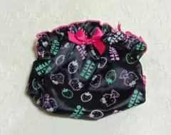 花柄エコバッグ　キティちゃんポーチ