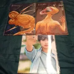 寄生獣 クリアファイル 3種 未開封品