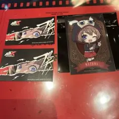 P5X AMOCAFE ましかくシール　カード　ペルソナ　新井素羽　クローザー