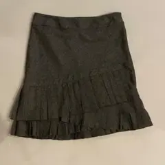 DKNY グレー プリーツスカート サイズ6