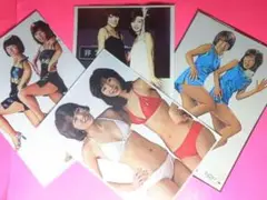★ピンク・レディー（Pink Lady）セクシーショット　A４サイズ４枚＋◎