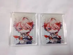 トレーディングアクリルプレートキーホルダー