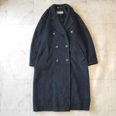 マックスマーラ MAXMARA ロングコート チェスターコート グレーイタリア製