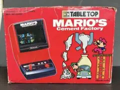 Nintendo 任天堂　ゲームウォッチ　マリオ　マリオズセメントファクトリー ゲームボーイギャラリー4】マリオズ・セメントファクトリー（昔
