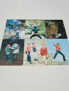 仮面ライダーV3カード6枚