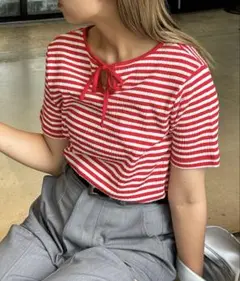 チャオパニック　マルチWayボーダーリンガーTee