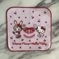 【新品】メゾピアノ ベリエちゃん キティ タオル ハンカチ SWEETBOX