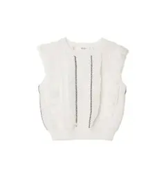 Herlipto Airy Brush Knit Top swan