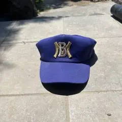 紫色 B M ロゴ キャップ 60cm