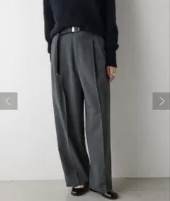 Whim Gazette ワイドタックパンツ