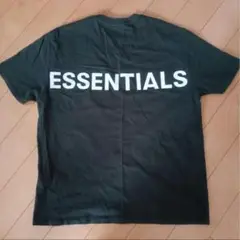 ESSENTIALS Tシャツ ブラック リフレクティブ Sサイズ FOG