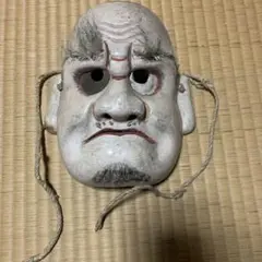 神楽面 木彫り