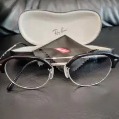 Ray-Ban RB 7229 メガネ ブラック/シルバー