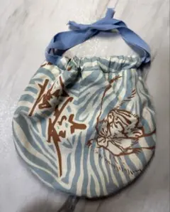 翔猿関 反物 ポーチ