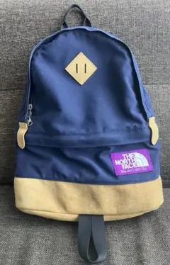 【美品】ザノースフェイス パープルレーベル リュック バックパック ネイビー 紺