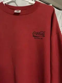 トレーナー　古着　コカコーラ