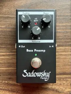 Sadowsky SBP-2 V2　ベースプリアンプ