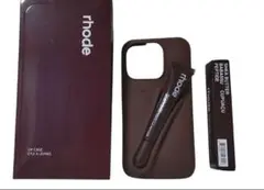 rhode iPhoneケース espresso リップ付き