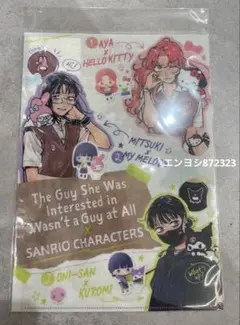 気になってる人が男じゃなかった　サンリオ　クリアファイル