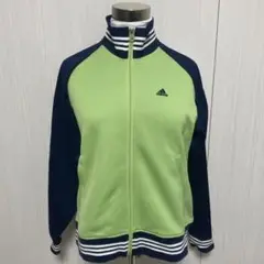【レア美品♪】adidas ジャージ 上 黄緑