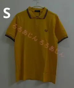 未使用 フレッドペリー イエローポロシャツ S