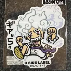 ワンピースステッカーB-SIDE LABEL ルフィーニカ①