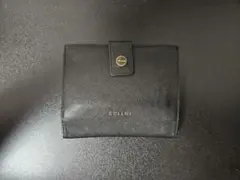 ✨極美品✨　CULLNI クルニ　二つ折り財布 グレー/ブラック　箱　巾着袋付 CULLNI ONLINE STORE / WALLET