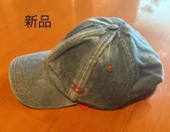 【新品】DIESEL デニム ベースボールキャップ