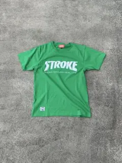 グリーン Tシャツ プリントロゴ