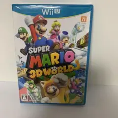 スーパーマリオ 3Dワールド Wii U 未使用　未開封