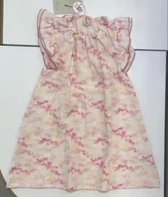 花柄ノースリーブワンピース120cm