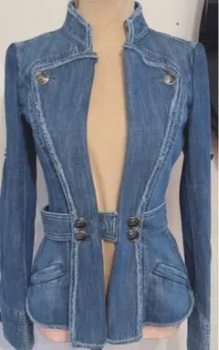 シャネル CHANEL デニム ジャケット 美品