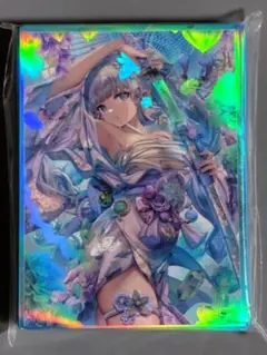 原神 神里綾華 スリーブ 約50枚 67×92mm ホロ加工　①