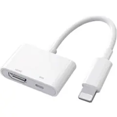Lightn-ing HDMI変換 iPhone/iPad 高画質 TV iOS
