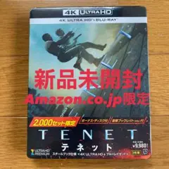 TENET テネット スチールブック仕様 4K UHD &amp; Blu-ray Amazon.com: 【Amazon.co.jp限定】TENET テネット スチール