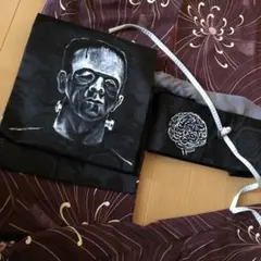 フランケンシュタインとお出かけ*名古屋帯